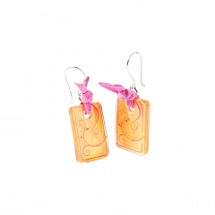 Серьги Wild Rose Розовый