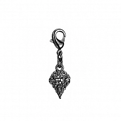Кулон Charms Гематит Серый