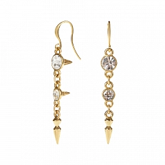 Серьги Big Earrings Блестящее Золото