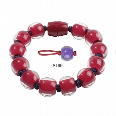Браслет Colourful Beads Фиолетовый