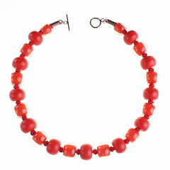 Колье Colourful Beads Красный
