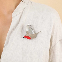 Брошь Les Essentiels Ornitho