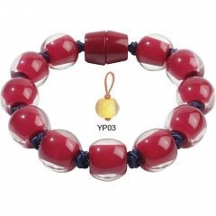 Браслет Colourful Beads Желтый