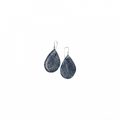 Серьги Trueblue Denim Коричневый