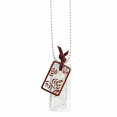 Колье Wild Rose Коричневый