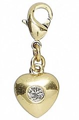 Кулон Charms Блестящее Золото
