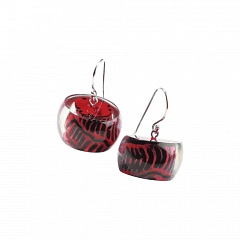 Серьги Urban Beads Красный