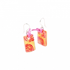 Серьги Wild Rose Розовый
