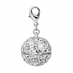 Кулон Mega Charms Блестящее Серебро