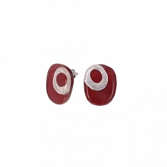 Серьги Artisan Красный