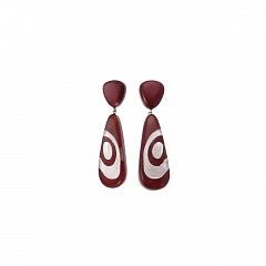 Серьги Artisan Красный