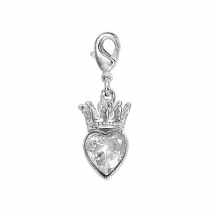 Кулон Charms Блестящее Серебро