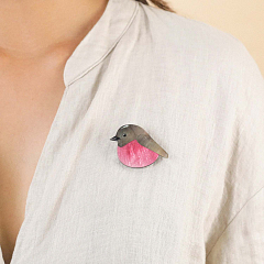 Брошь Les Essentiels Ornitho