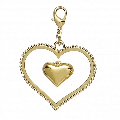 Кулон Mega Charms Блестящее Золото