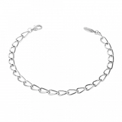 Браслет Charms Блестящее Серебро