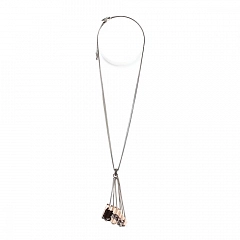 Колье Necklace Luv Коричневый