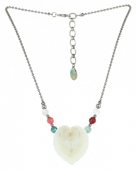 Колье Corazon Белый