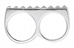 Кольцо Lady Rustic Rivet Блестящее Серебро