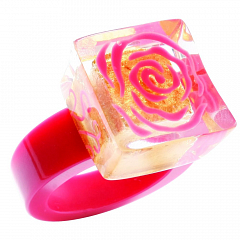 Кольцо Wild Rose Розовый