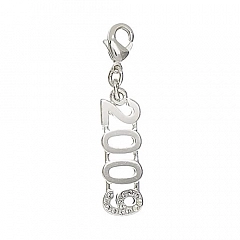 Кулон Charms Блестящее Серебро