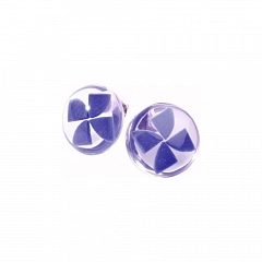Серьги Motion Синий