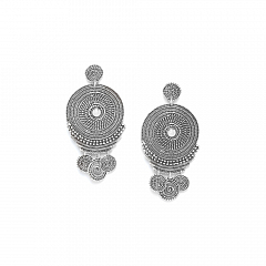 Серьги Mayawati Античное Серебро Серебряный