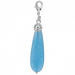 Кулон Mega Charms Блестящее Серебро