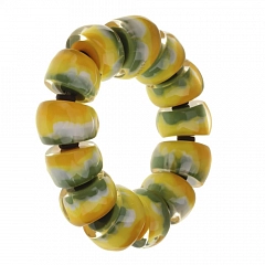Браслет Colourful Beads Зеленый