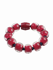 Браслет Colourful Beads Красный