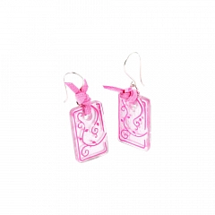 Серьги Wild Rose Розовый