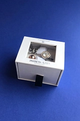 Набор Compliments Кольцо Ring + Топпинги Essence + Grace Блестящее Серебро